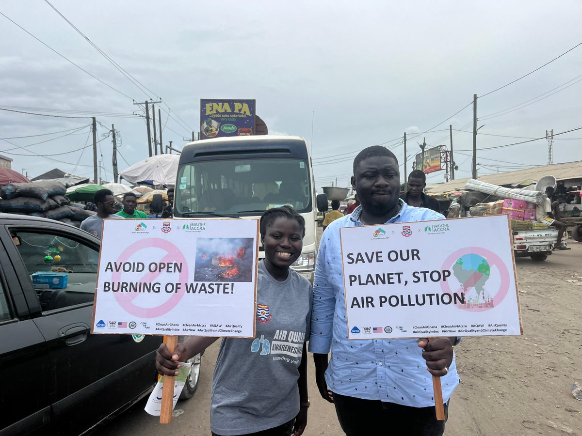 The sermon is straightforward. The preachers are up to par. #Cleanair4all today and every day! We deserve better, especially our vulnerable population. Join in the fight today! #AQAW2024 #BreatheAccra #AirQuality @kofiamegah @CleanAirFund @AirQoProject @Ghanathink