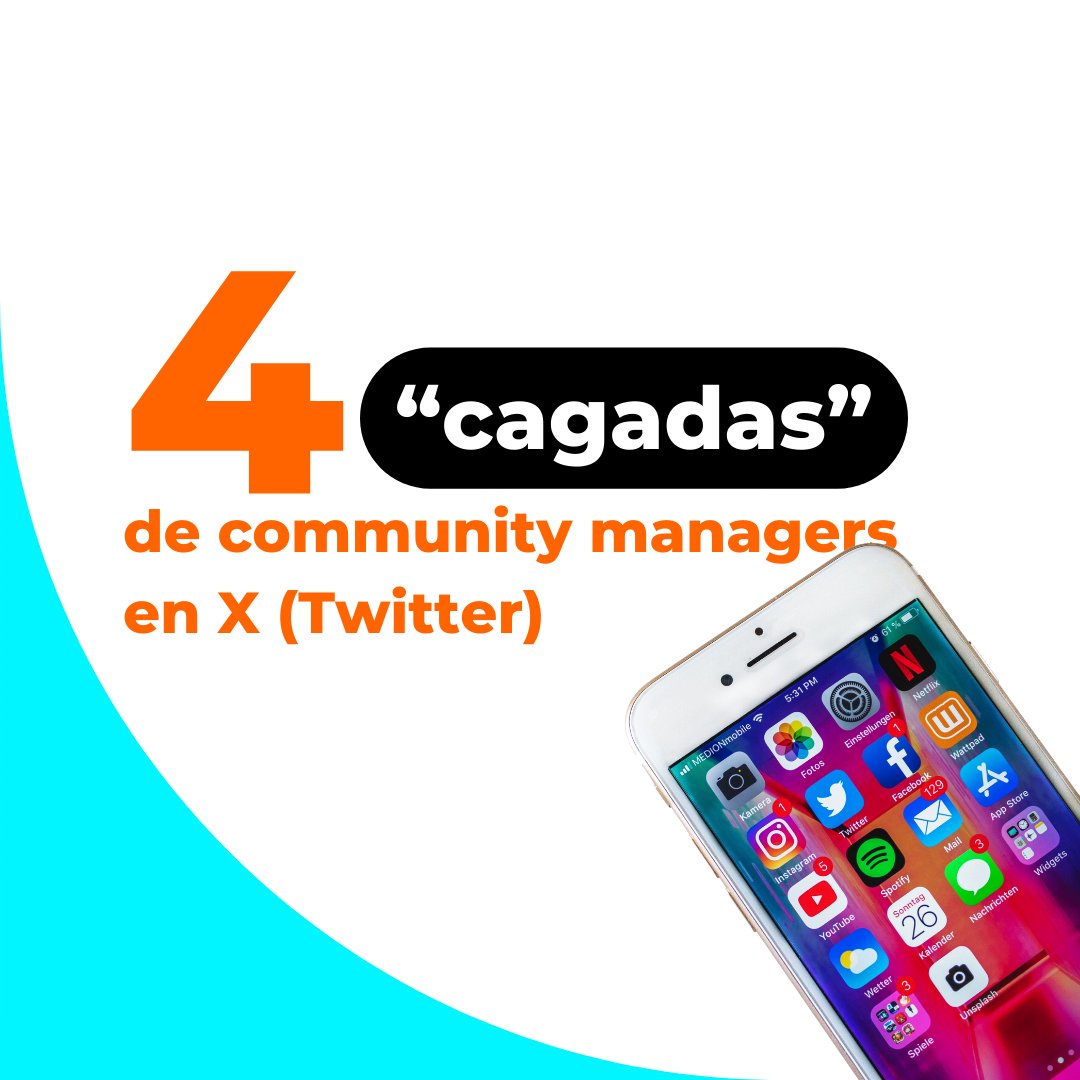 ¡Alerta de CM! 💥 Descubre las 4 cagadas más épicas de los community managers en (X) Twitter.

Desde tweets programados en el momento equivocado hasta hashtags desastrosos, ¡prepárate para reír y aprender! 😅🚀

#CommunityManager #TwitterFails #SocialMediaOops #LearnFromMistakes'