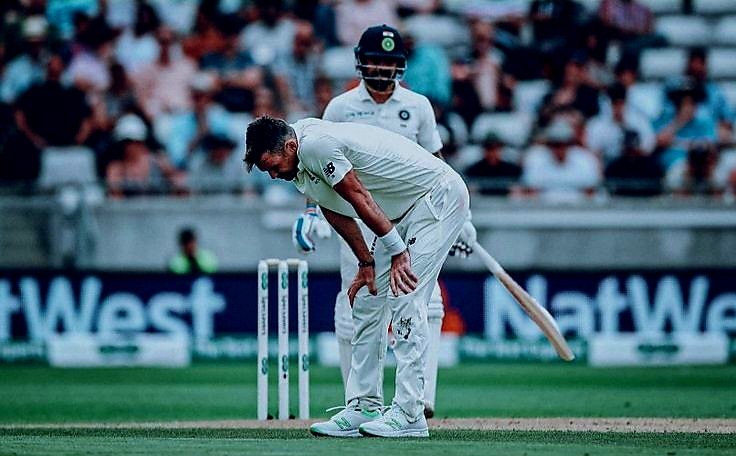 @mufaddal_vohra Thank you Jimmy!! @jimmy9 🐐

We will miss watching the legendary face-off between Virat Kohli & jimmy in this #INDvsENG Test Series. Farewell at lords ❤️