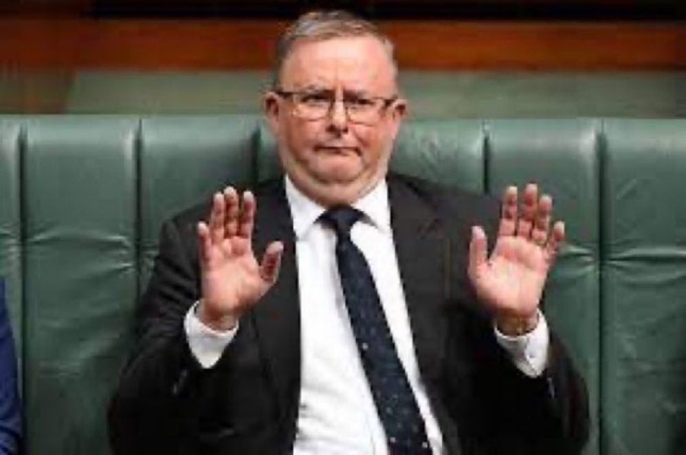 Albo can’t fix the problems in Alice but now he thinks he can fix the Middle East. Press ❤️ if you had enough of Albo and corrupt Labor.