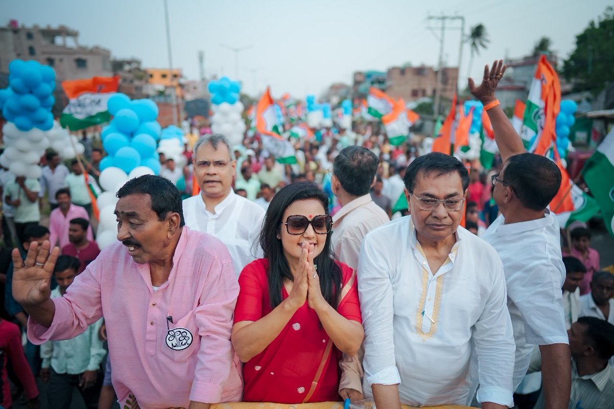 Ending the campaign with the best rally ever- Trinamool Congress Zindabad!