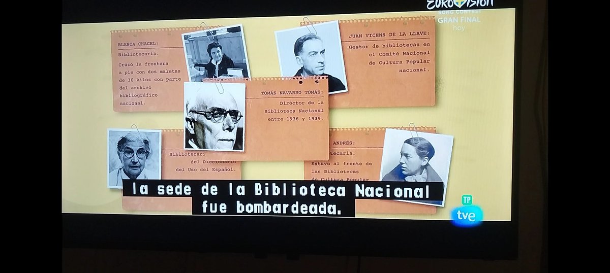 La Guerra Civil Española

Soldados de Salamina 
Javier Cercas

Rafael Sánchez Mazas

María de la Almudena Grandes Hernández
Almudena Grande

#ErnestHemingway

@PaginaDosRTVE @tveint_europa

#PaginaDos #Libros