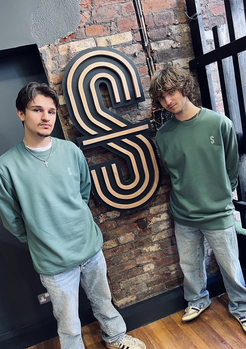 Grabbed the @marseilleband lads to test the new Cromford Sweat top. #casualstyles #casualsophistication