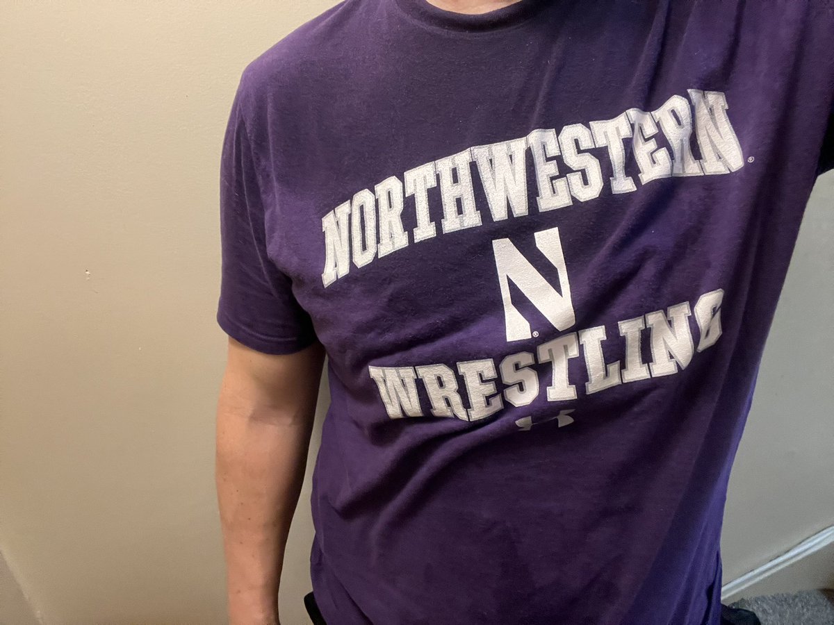Starting the weekend with the @NUWrestle Wildcats. Lot of folks know Jake Herbert was 3-2-1-1 at NCAAs, but DYK he had to win 6 straight in the consolation round to earn that 🥉? #WrestlingShirtADayinMay