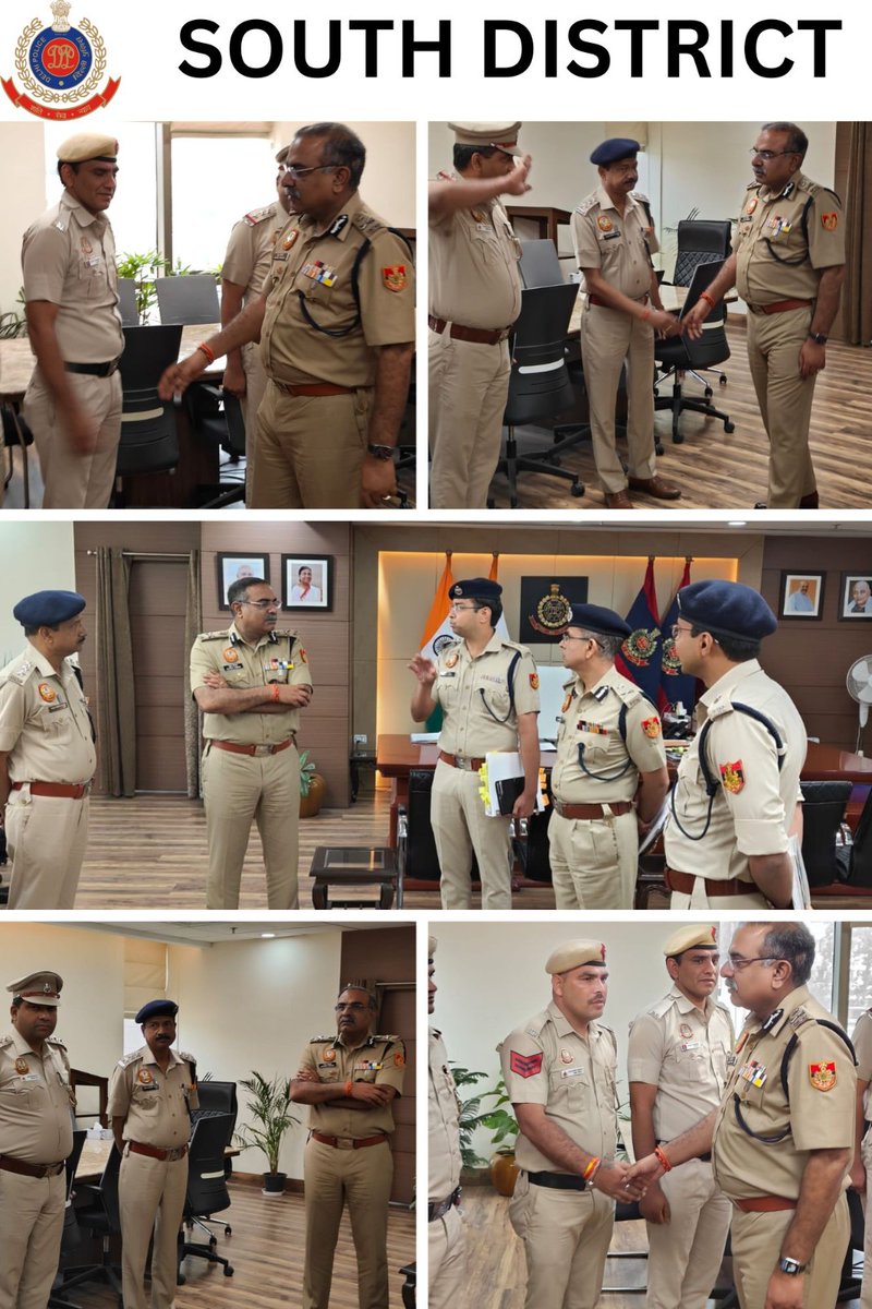 'Recognising the Exceptional Work” Special CP. L&O Z-II, Sh. Madhup Tiwari IPS, motivated the team of PS Mehrauli's for their action that led to arrest of 2 desperate criminals involved in heinous offences. Recovery of 2 CMP & 10 live rounds made #Policeinaction #SafeStreets