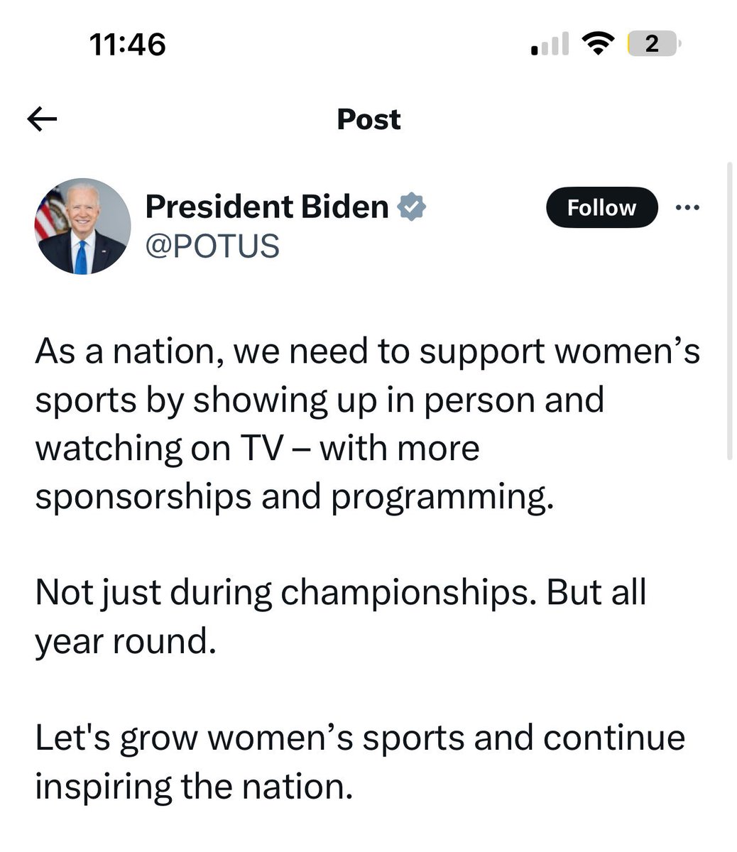 baseball92709's tweet photo. I like a lot of women’s sports so this is kind of sad to me. I guess I have to quit watching them now. Can’t support anything the American Communist Party supports https://t.co/WYypCbBgYU