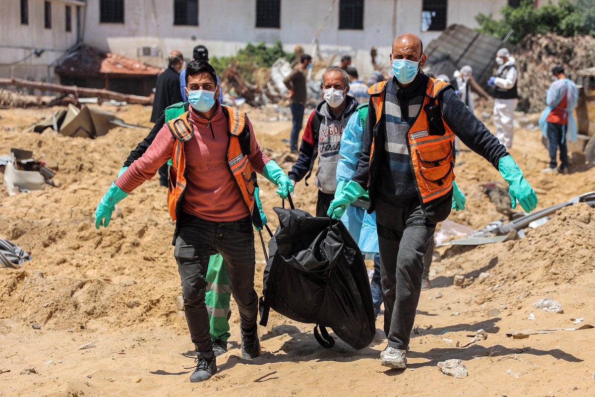 Gaza Health ministry: 80 bodies of Palestinians recovered from Al-Shifa mass graves The bodies of 80 Palestinians have been unearthed from three mass graves at Gaza's al-Shifa hospital, with dozens more discovered in the medical facility itself, the health ministry has…