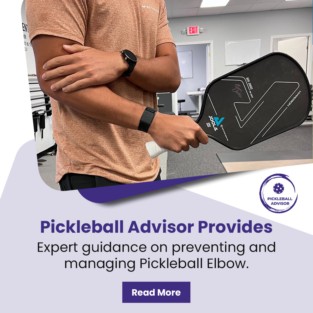Dive #deep into the #world of #Pickleball #Elbow with #comprehensive #guidance from #PickleballAdvisor! Discover #causes, #prevention #strategies, and effective #treatments to keep your #game #strong and #pain #free.

Read more bit.ly/3uxKvYq