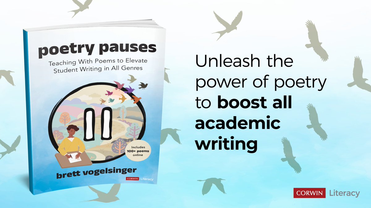 Happy Saturday! If anyone out there is interested in reading Poetry Pauses in a book club format this summer, let me know. We can work out a time for a free zoom call this summer to meet with readers 😀 

Also, DM if you would like to order a set of copies for your department!
