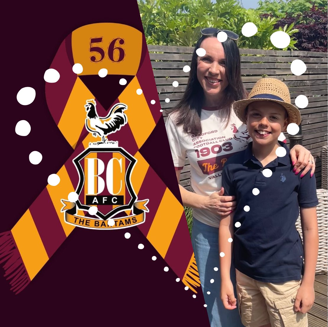 Harrison is 9. The same age I was 39 years ago ♥️💛 This day doesn’t get much easier but I am always grateful for the life I’ve had since #neverforget #56 #bcafc #CTID #CityForAll @officialbantams @LincolnCity_FC