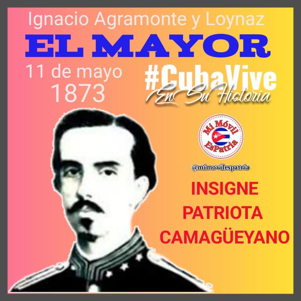 @mimovilespatria Ignacio Agramonte, El Mayor cae en combate 11 de Mayo de 1873 en Jimaguayú y se vonvierte en un símbolo de la lucha por la libertad. #CubaViveEnSuHistoria #MiMóvilEsPatria