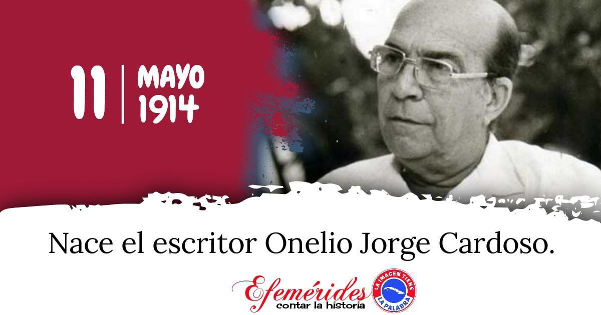 Hoy recordamos el nacimiento de Onelio Jorge Cardoso, nuestro Cuentero Mayor. #CubaEsCultura #LatirAvileño