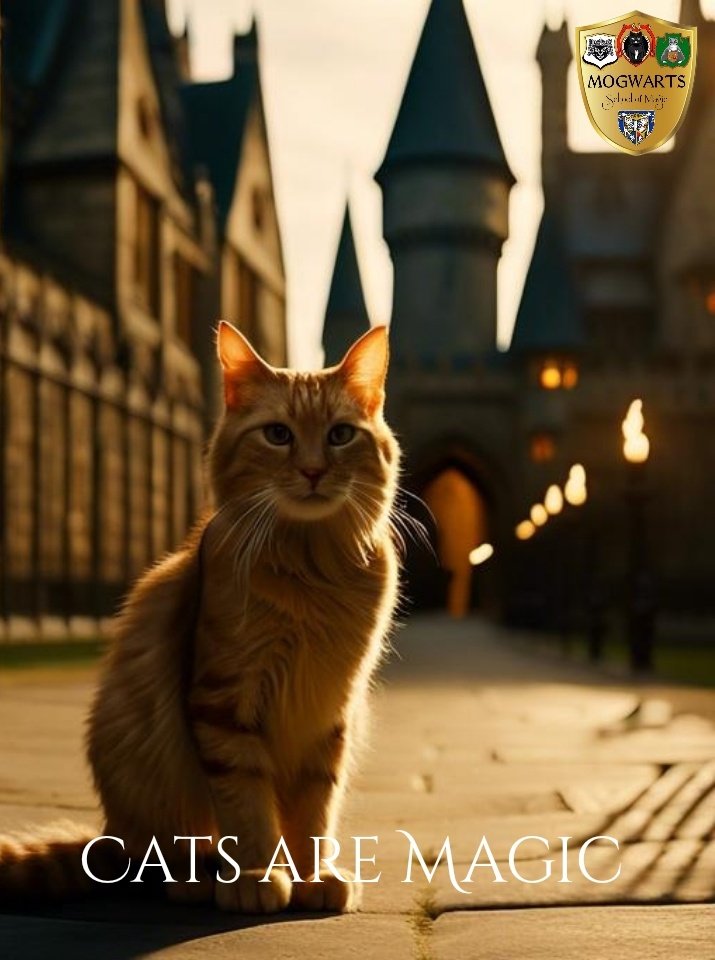 #catsaremagic #mogwarts