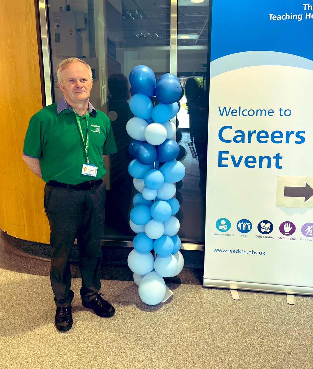 What a beautiful day for our careers event! Lots of people here talking to lots of different specialists! It’s not too late 🩵 @LeedsHospitals @NursingLTHT @kclambert81 #nursing #healthandcare