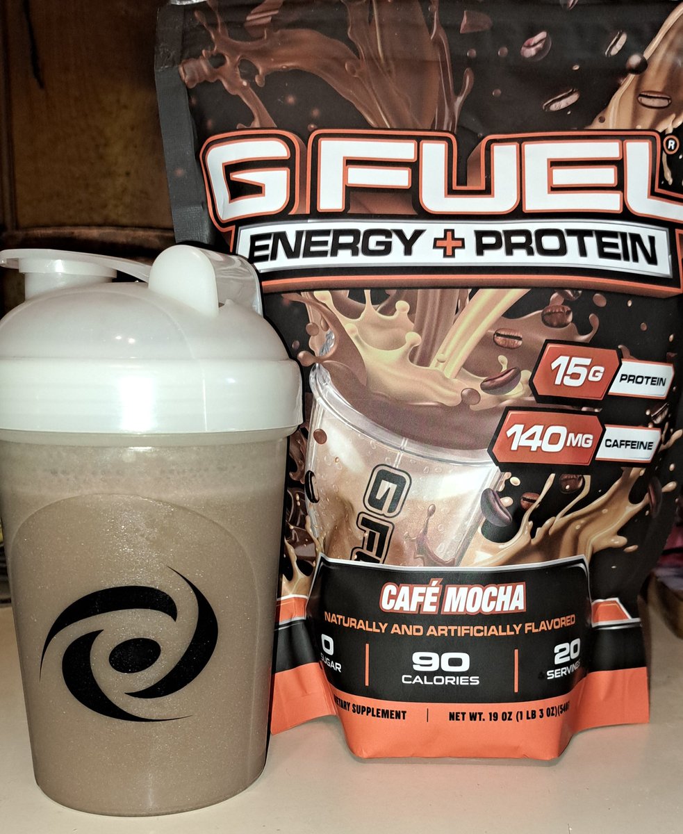 The breakfast of Champions! #GFUEL #GSQUAD