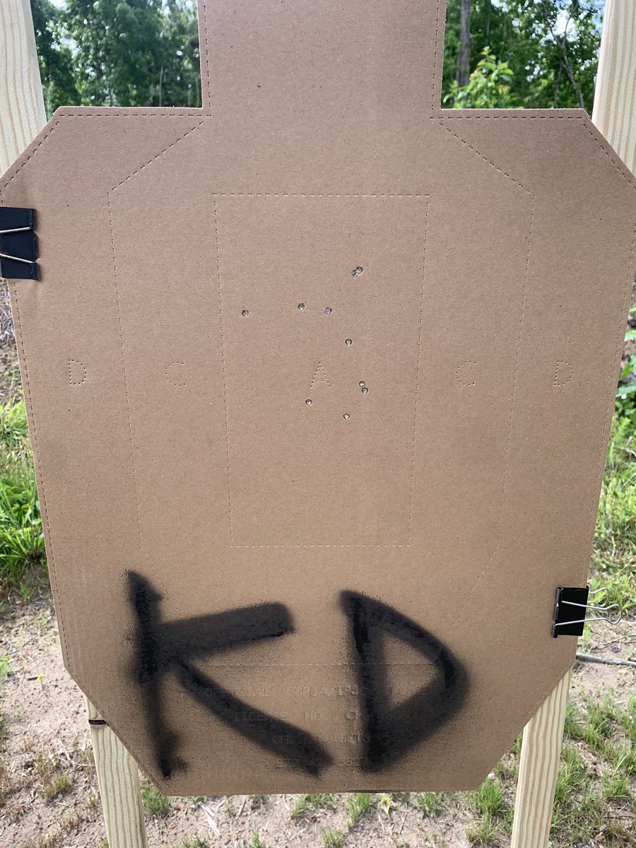 200yd prone on .75 sec splits on a hold. HDC 55 gr ammo.