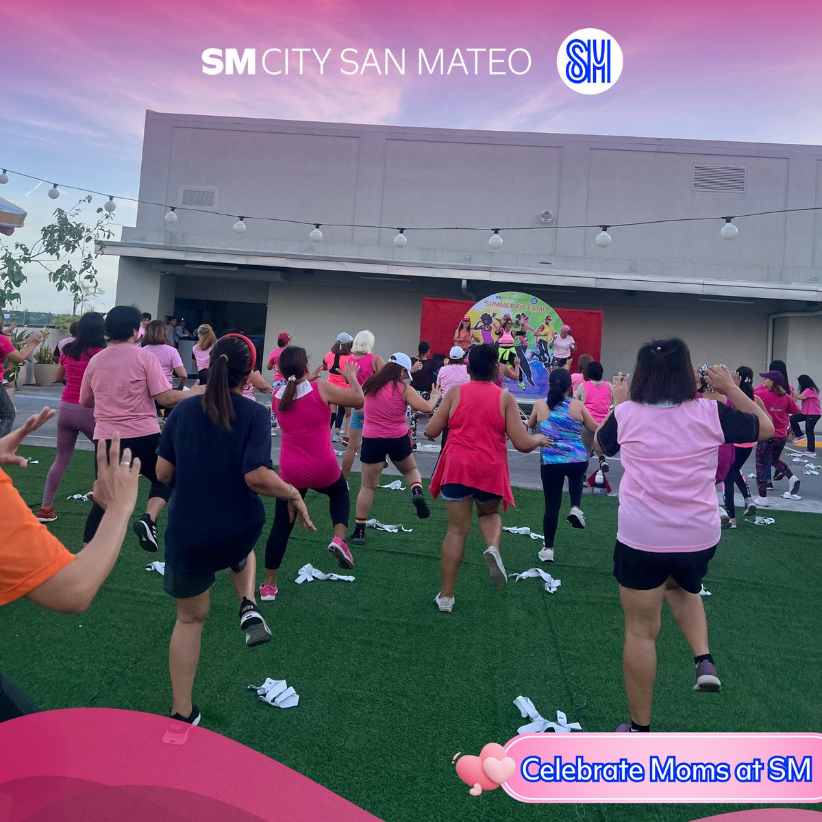 Celebrating moms with fitness and fun at The Sky Park, SM City San Mateo! Zumba and Tabata sessions were a blast! ✨👯‍♀️
Join us again on Wednesday for more excitement with Coach Rhadiza! 💪🎉

#EverythingsHereAtSM
#AWorldOfExperienceAtSM
#CelebrateMomsAtSM
#SMCitySanMateo