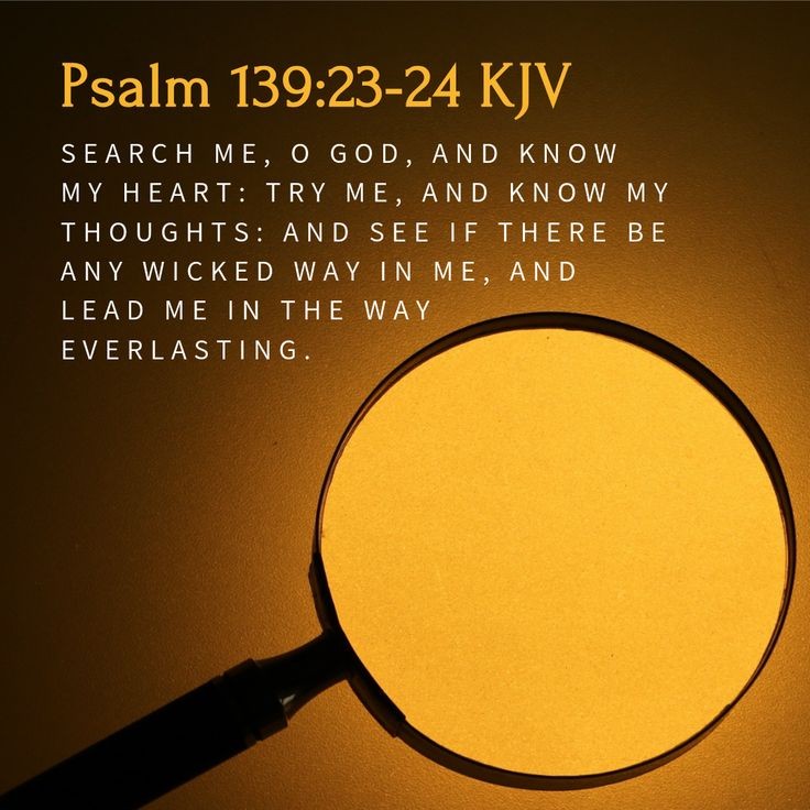 lubalush's tweet photo. Search me, O God, and know my heart: Try me, and know my thoughts: And see if there be any wicked way in me, and lead me in the way everlasting.

Psalm 139:23-24 https://t.co/g4efoNjPKE