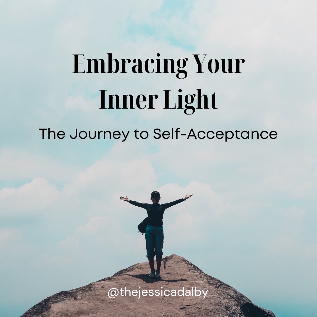 In a world that can cast shadows on our self-worth, embracing our inner light becomes an act of profound courage.
#jessicadalby
#jessicadalbybrandmedia
#jessicadalbypr
#SelfAcceptanceJourney #InnerLight
#Courage #ToBeYou #ShineFromWithin