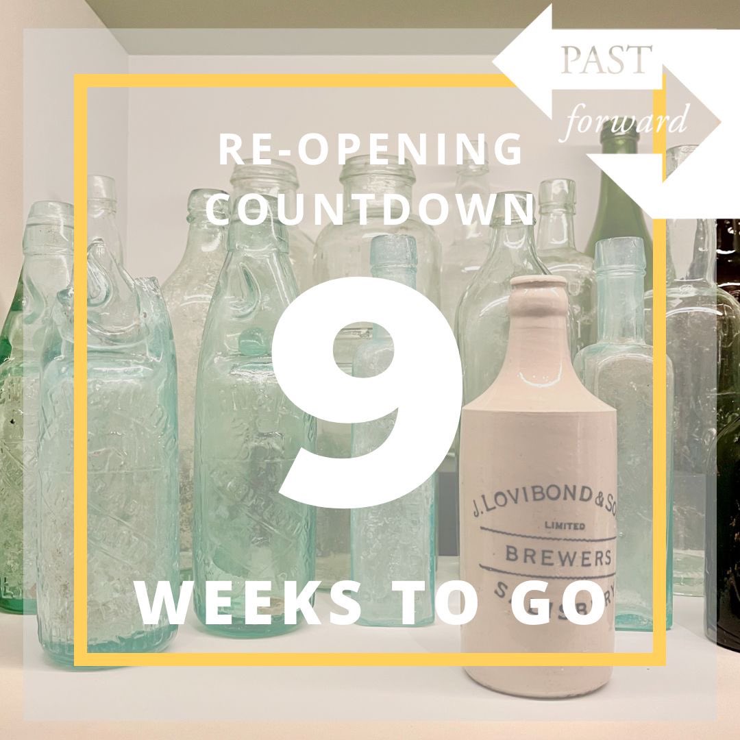 9 weeks until the opening of our new galleries on the 13th July 🎉 These WWI bottles from Larkhill are just one example of the many and varied extraordinary everyday objects displayed within our new galleries. Made possible with @heritagefunduk #extraordinaryeveryday