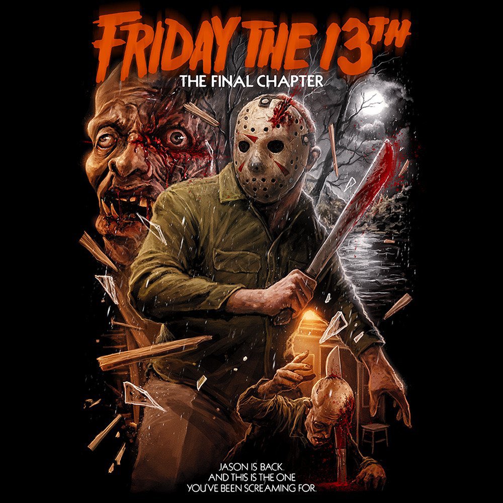 I can never decide if I love Jason Voorhees more in FRIDAY THE 13th PART III or PART IV.