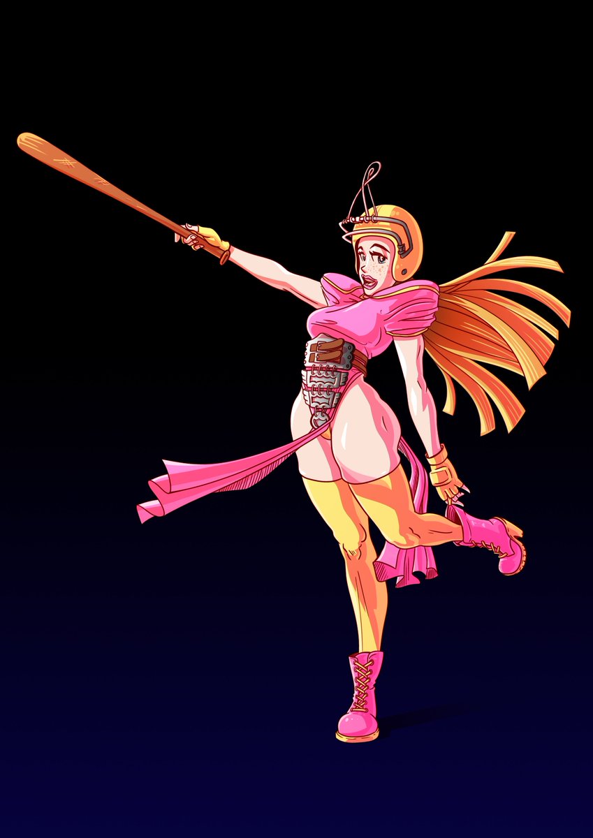 Tarmhell's tweet image. A post apoca world needs a Post Apocaprincess #princess #postapocalypse #comics #girl #art