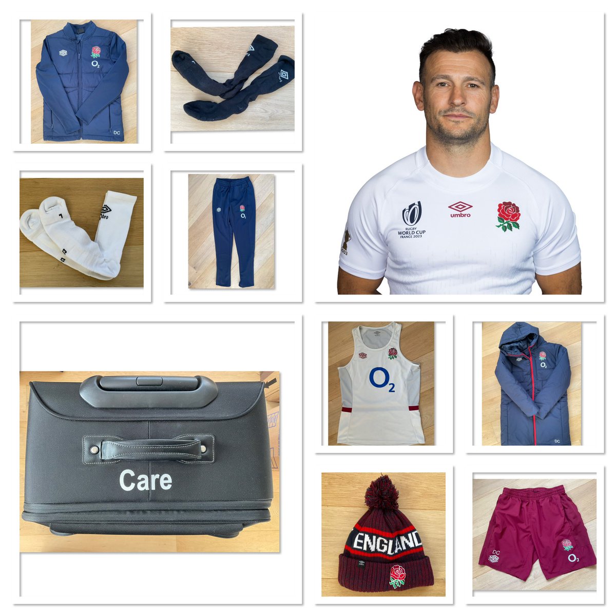 Sadly, this is the last of our @EnglandRugby kit from @dannycare (unless he finds some more in his attic). Here it is inmylocker.co.uk/collections/da…