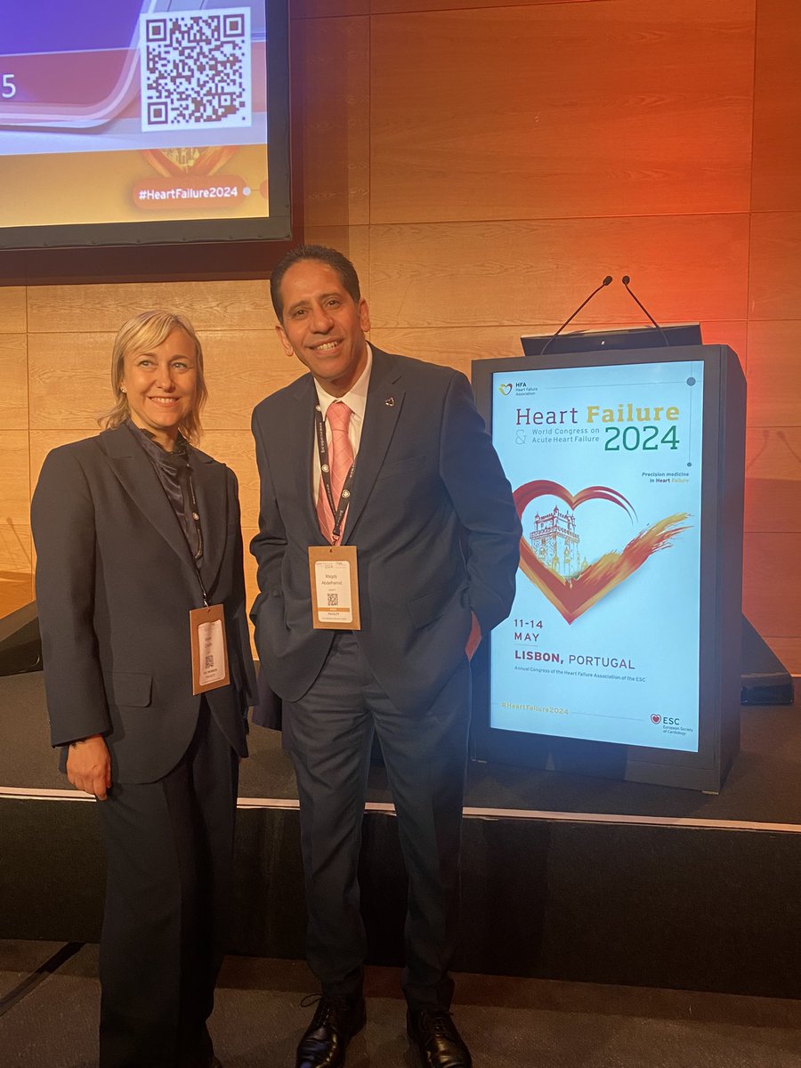 #HFA 2024 Chairing with @MagdyAbdelhami7 a Joint #EAPCI #HFA session on #heartfailure and #CAD