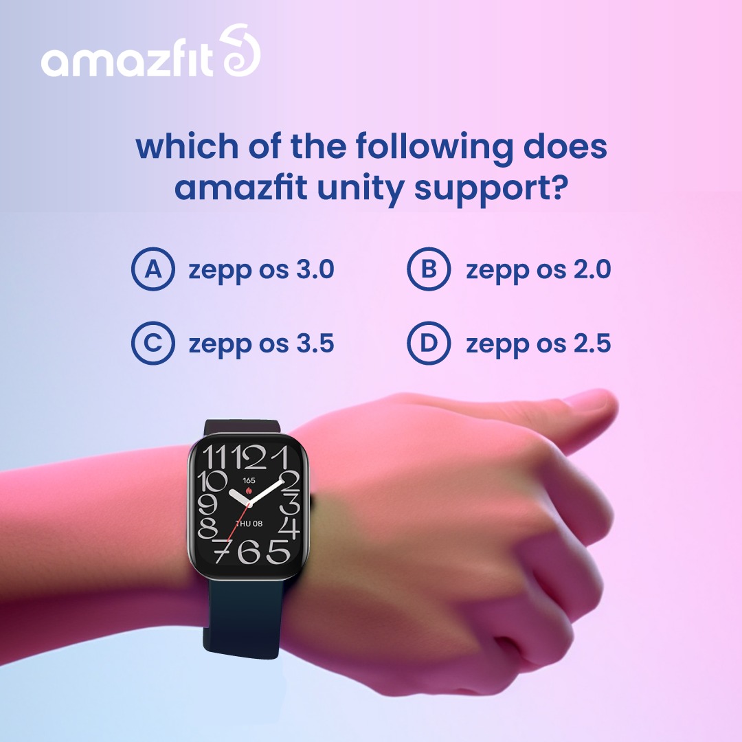Techies, Listen Up! It's National Technology Day! To celebrate this day of innovation and progress, I'm hosting a special quiz featuring my favorite tech and fitness brand - Amazfit! Test your knowledge about all things Amazfit and stand a chance to win the brand new Amazfit