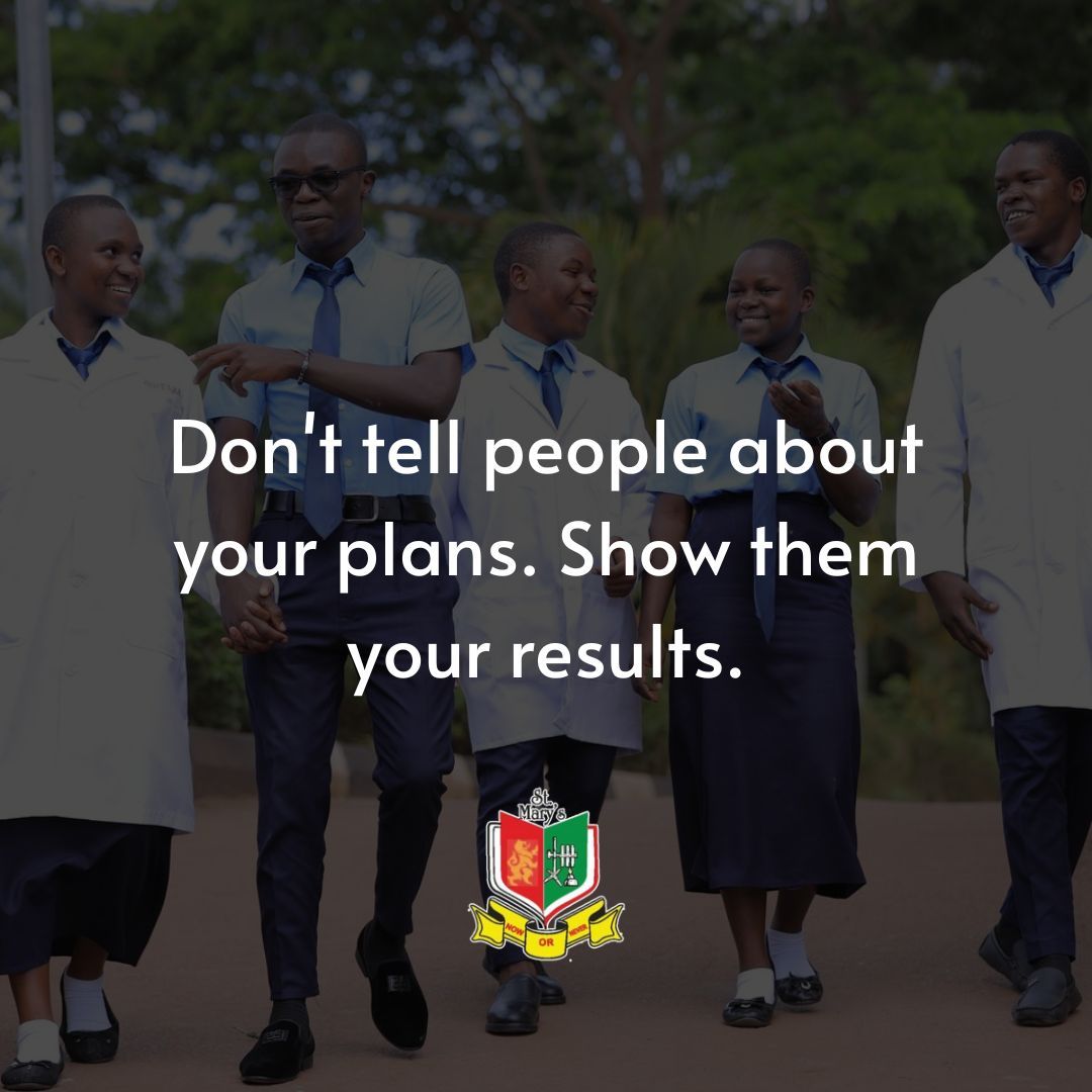 Positive results will shame your enemies. Enroll students at St. Mary's College Lugazi . Call +256705601045 for more 
#StMarysCollegeLugazi #GratefulForEducation #Educationalforall #Funactivities #EmpowerThroughTalent #DreamsComeTrue #SuccessIsEarned #HardWorkPaysOff.