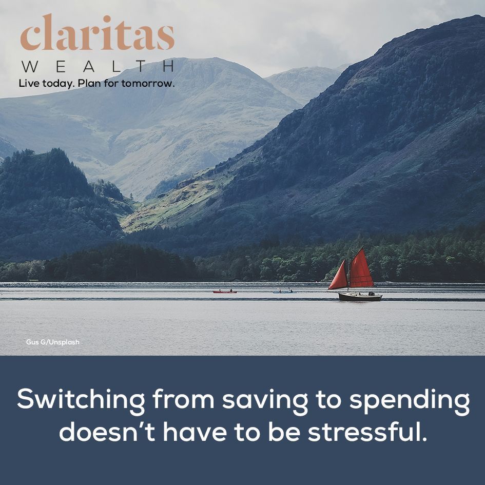 Switching from saving to spending doesn’t have to be stressful. We're here to ensure it's smooth sailing. 🛳️ #FinancialGuidance #WealthJourney