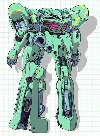 これは以前描いた俺MS あまり強くないと思う 