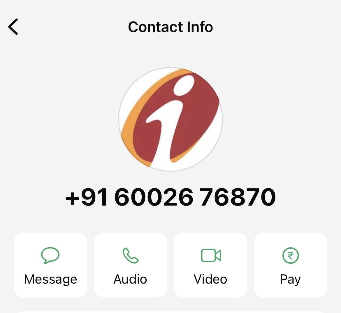 ⁦@ICICIBank⁩ ⁦@ICICIBank_Care⁩ the number in the attached image is being used by a fraudster to offer debit card upgrades. He poses as an employee and shares a random employee code with customers along with a fake email ID icicibank.cares@gmail.com. (1/2)