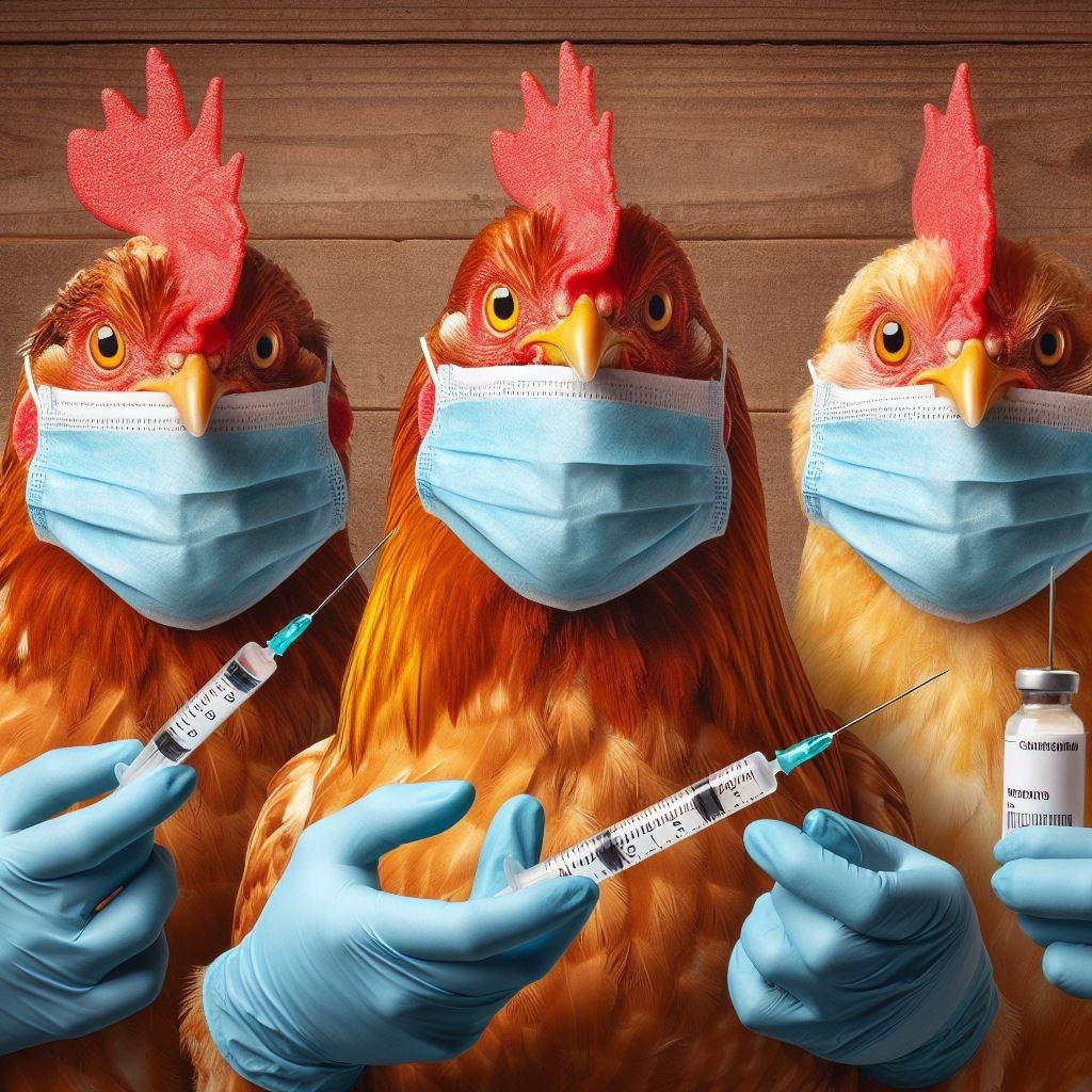 ❌ 💉 Under no circumstances take the Bird #Fluvaccine ! 
❌ 💉 Không tiêm #vaccines cúm gia cầm trong mọi trường hợp nha