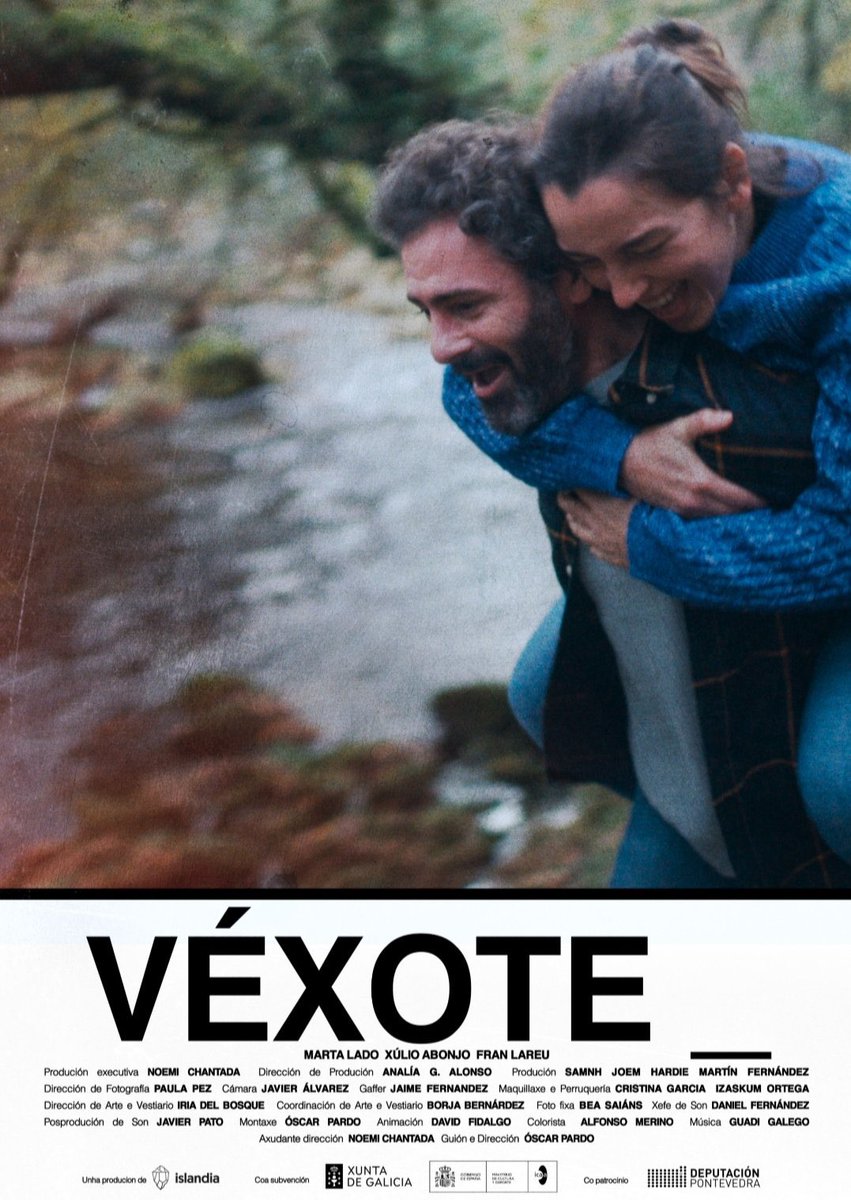 Sábado de cine. Hoxe:

🤩🤩🤩Conversas con Andrea Varela, David Fdez e Antía Mariño
protagonistas d “AS NEVES”@sonia__mendez 

🚜🚜Alfonso Pato revela os contidos do <a href="/festivaldecans/">Festival de Cans</a> 

📽️📽️Óscar Pardo estrea no Porriño “Véxote” sobre os monstros da mente. 
😉<a href="/DavidFidalgOmil/">David Fidalgo Omil</a>