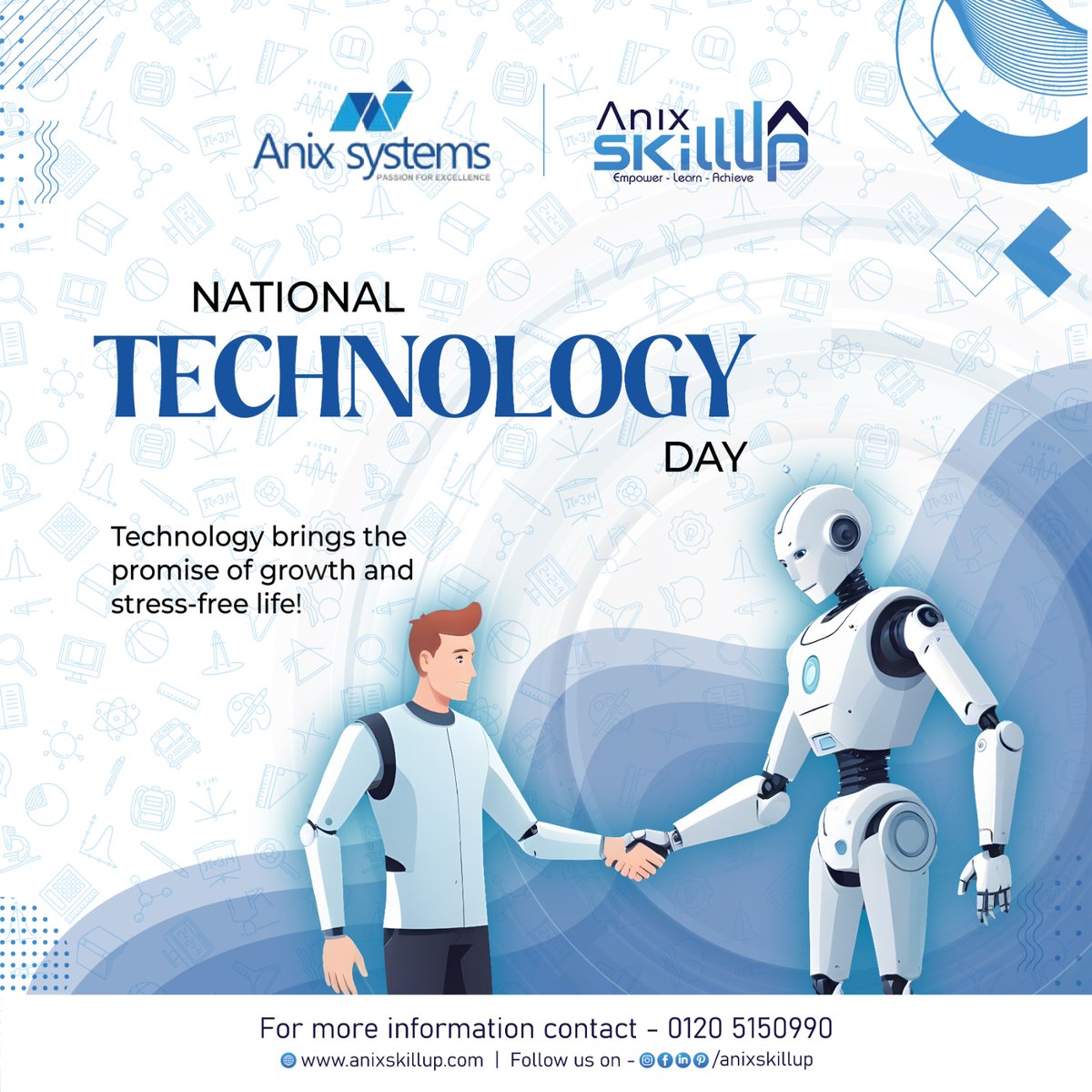 𝐔𝐧𝐥𝐨𝐜𝐤𝐢𝐧𝐠 𝐓𝐨𝐦𝐨𝐫𝐫𝐨𝐰'𝐬 𝐏𝐨𝐬𝐬𝐢𝐛𝐢𝐥𝐢𝐭𝐢𝐞𝐬: 𝐖𝐢𝐬𝐡𝐢𝐧𝐠 𝐲𝐨𝐮 𝐚 𝐜𝐮𝐭𝐭𝐢𝐧𝐠-𝐞𝐝𝐠𝐞 𝐍𝐚𝐭𝐢𝐨𝐧𝐚𝐥 𝐓𝐞𝐜𝐡𝐧𝐨𝐥𝐨𝐠𝐲 𝐃𝐚𝐲 𝐟𝐫𝐨𝐦 𝗔𝗻𝗶𝘅 𝗦𝗸𝗶𝗹𝗹𝗨𝗽! 💻💡
#NationalTechnologyDay #InnovateWithTech #DigitalInnovation #anixskillup