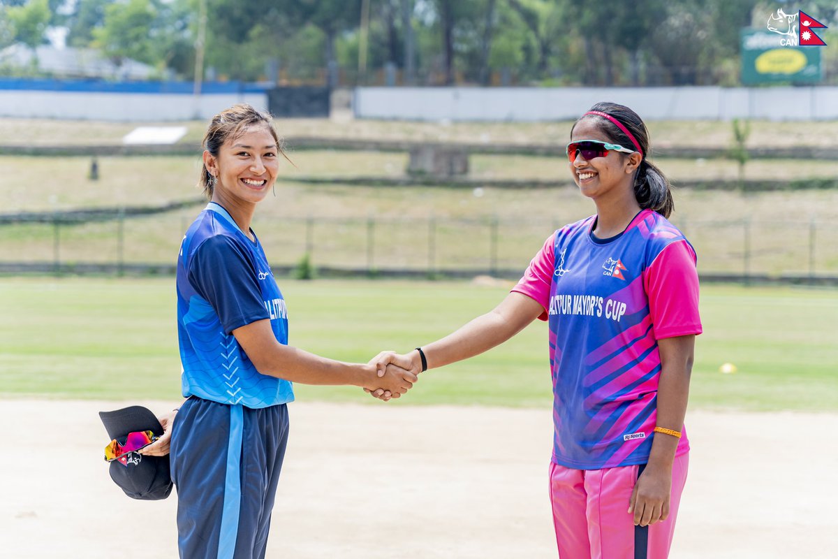 🪙 Toss - Bagmati Province won the toss and are batting first 🏏

#HerGameToo | #WomensCricket | #NepalCricket