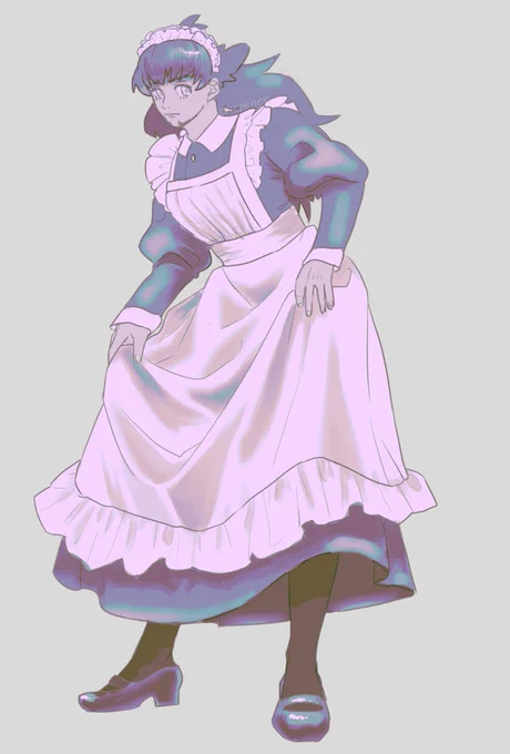 長すぎて動きづらいぜ 