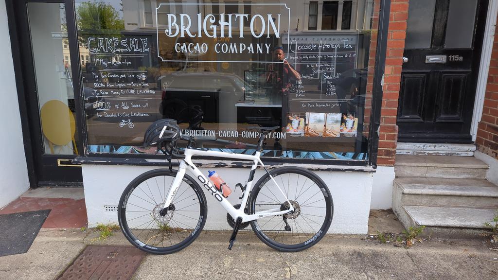 DosPantos's tweet photo. Cake and chocolate sale at The Brighton Cacao Company at 115 Portland Rd, Hove today at 10am. Raising money for #CureLeukeamia and this years #L2P2024 please retweet @CureLeukaemia @GeoffThomasGTF @BHAFC @TheBrightonBard https://t.co/EjSrq1hTOs