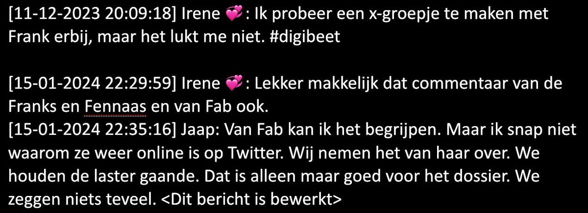 KeesK9555's tweet photo. En die gekke Japio dan? Bewust de laster gaande houden voor het dossier. 🧃🧃 #NiceToKnow
@jaapbvos https://t.co/s2hNg24oon