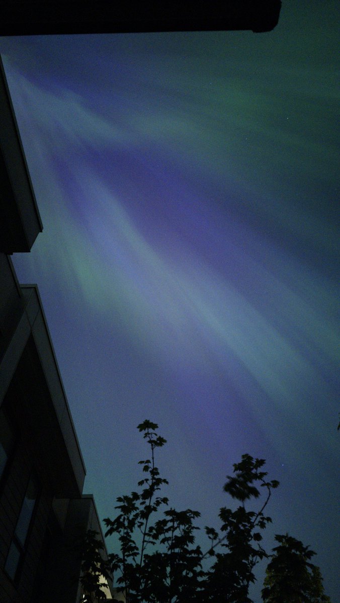 Wish I got my camera out sooner though because the lights were popping (this is just from my phone)