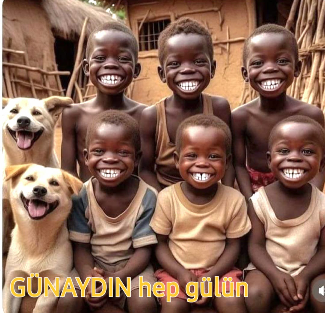 Gülmek, her canlıya yakışan en güzel eylemdir. Gülüşlerle dolu bir hafta sonu olsun Güzel yurdumun aydınlık yüzlü insanları #Günaydın