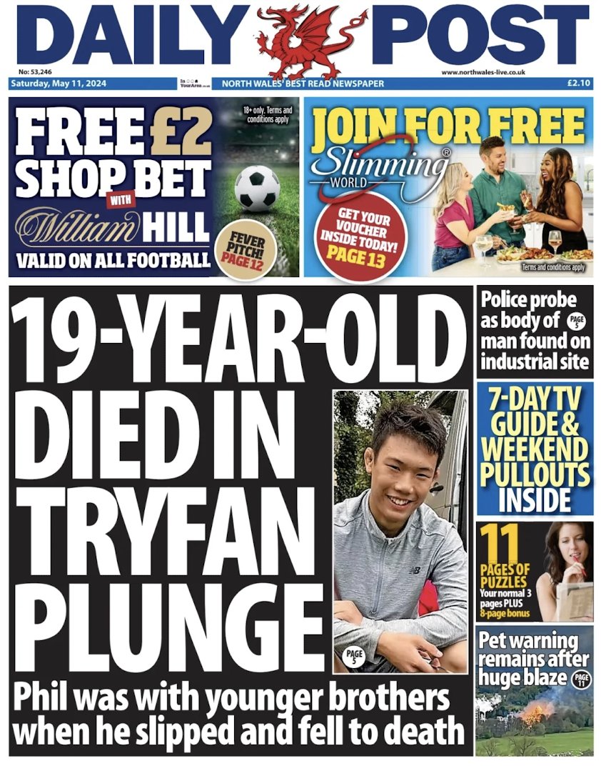 Some of today's front pages. #SupportYourLocalPaper #RegionalFronts #buyapaper