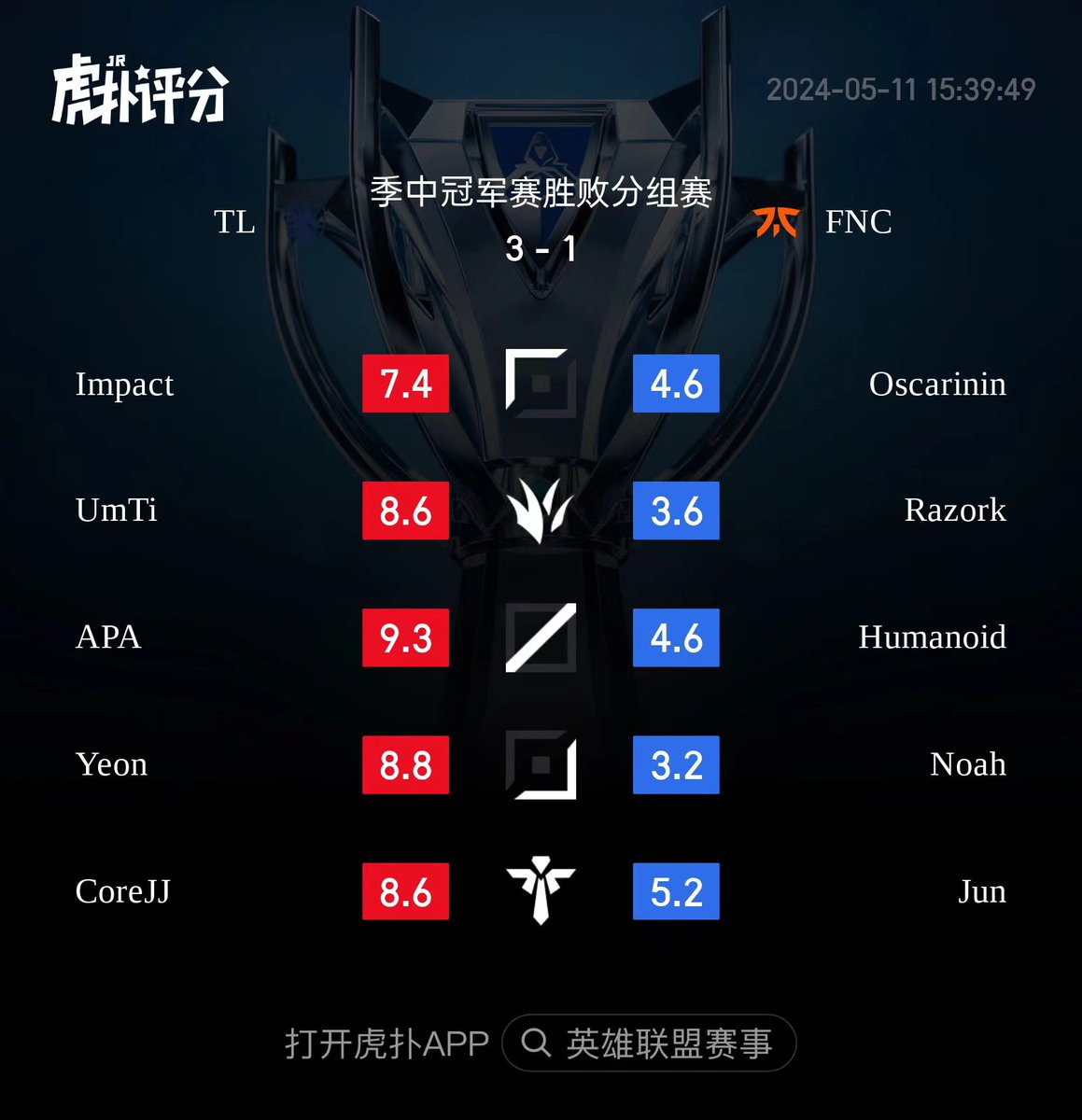 HUPU Esports tweet media