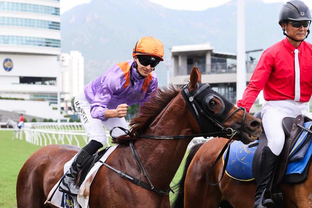 Man in form! 🔥 @HarryBentley_ has three wins from his last eight rides... #HKracing