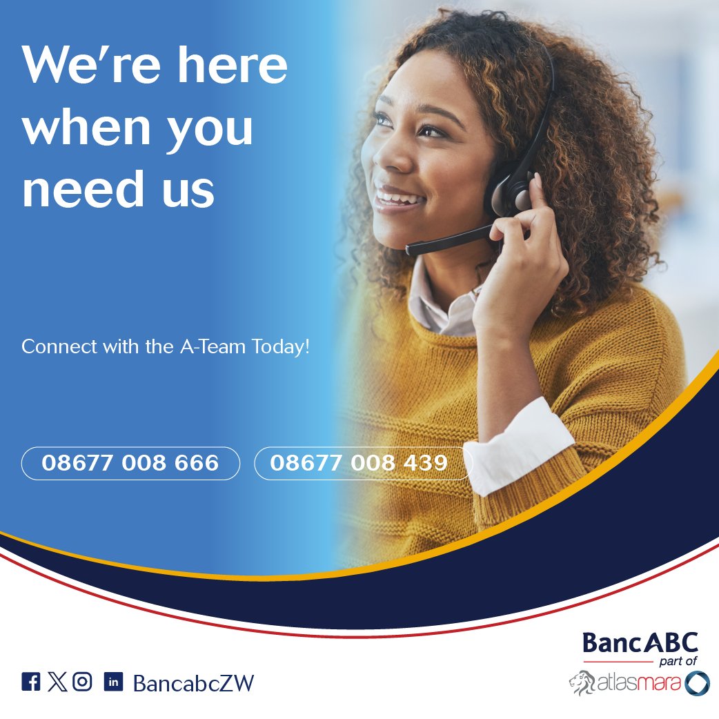 📱🎉 Connect with the #ATeam 💼 Contact Centre today and unlock a world of support! 📞💪 Reach out to us today and experience next-level customer support. Your satisfaction is our top priority! 😊✨ #CustomerSupport 👩🏽‍💻🧑🏾‍💻 #WeveGotYourBack 👊🏾 #ATeam😎