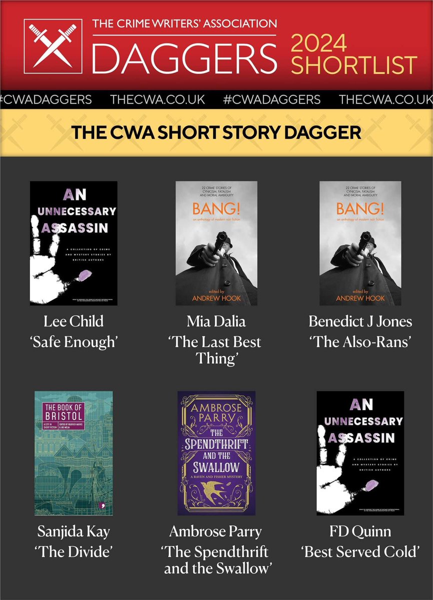 Scunthorpe Rotary (@rcofscunthorpe) on Twitter photo Two stories from An Unnecessary Assassin on the <a href="/The_CWA/">The Crime Writers’ Association</a> Short Story Dagger shortlist. Congratulations <a href="/DrFDQuinn/">Fiona Quinn</a>, <a href="/LeeChildReacher/">Jack Reacher Books</a> and Rotarian <a href="/stevens87507/">lorraine stevens</a> who put the collection together.
Get your copy here amazon.co.uk/Unnecessary-As… and help support <a href="/EndPolioNow/">EndPolioNow</a> Two stories from An Unnecessary Assassin on the <a href="/The_CWA/">The Crime Writers’ Association</a> Short Story Dagger shortlist. Congratulations <a href="/DrFDQuinn/">Fiona Quinn</a>, <a href="/LeeChildReacher/">Jack Reacher Books</a> and Rotarian <a href="/stevens87507/">lorraine stevens</a> who put the collection together.
Get your copy here amazon.co.uk/Unnecessary-As… and help support <a href="/EndPolioNow/">EndPolioNow</a>