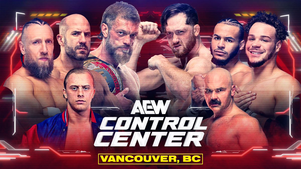 Coming to you from beautiful Vancouver, it's 3 HOURS of #AEW with #AEWCollision & #AEWRampage LIVE starting at 8/7c on TBS TONIGHT! @tonyschiavone24 is at the #AEW Control Center to get you ready for all the action! ▶️ youtu.be/kqJk5fV5gWo