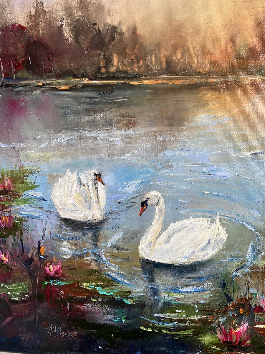 Twilight Grace✨The Swan Duo.🦢🌸
Oil on canvas. 50cm x50cm ⬇️
paintingsbyanna.etsy.com/listing/165043…