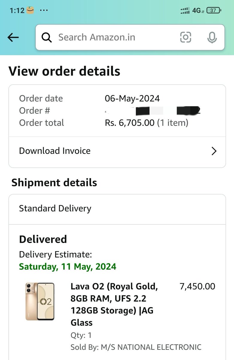 RealRaghv's tweet photo. Ordered #LavaO2 Gold and received some Samsung phone. I've not completely open the packaging yet.
@amazonIN what the hell is this? Now I've to deal with this situation?
@LavaMobile choose your sellers wisely 🤦🏻♂️ https://t.co/RgptYfgGV9